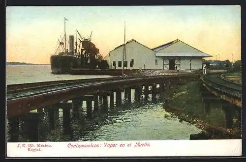 AK Coatzacoalcos, Vapor en el Muelle