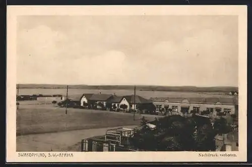 AK Swakopmund, Teilansicht mit Blick auf den Fluss