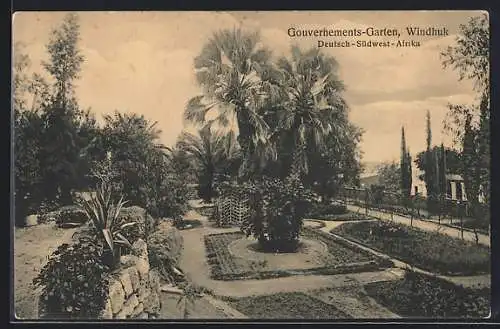 AK Windhuk, Partie im Gouvernements-Garten