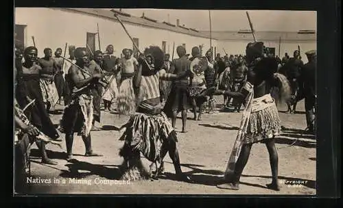 AK Natives in a Mining Compound