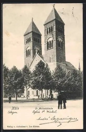 AK Köln a. Rh., Ansicht der St. Michaelskirche