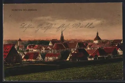 AK Heilsbronn, Totalansicht mit Kirche