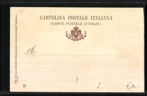 AK Torino, Caserma Bergia, italienisches Pferdegespann, Chambery 1834