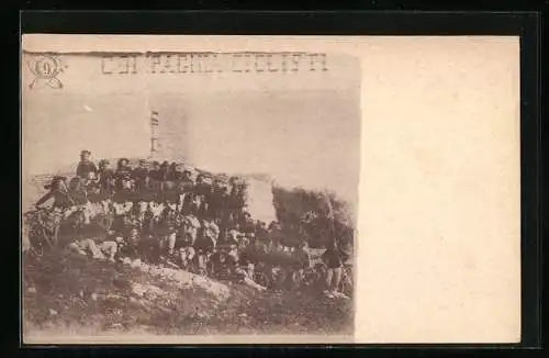 AK Compagnia Ciclisti, 9° Reggimento Fanteria