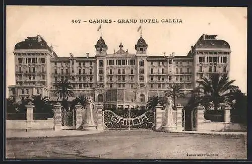 AK Cannes, Grand Hotel Gallia