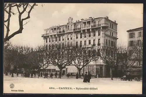 AK Cannes, Splendid-Hotel