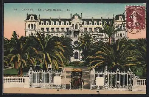 AK Cannes, Le Grand Hotel