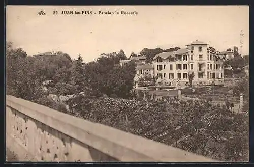 AK Juan-les-Pins, Hotel-Pension la Roseraie