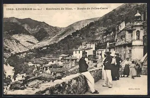 AK Lucéram, route de Peira-Cava