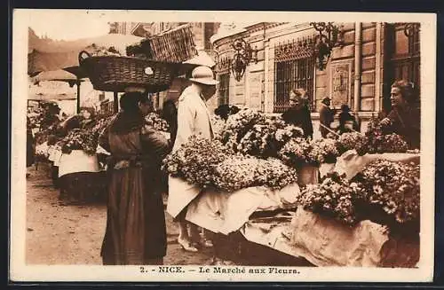 AK Nice, Le Marche aux Fleurs