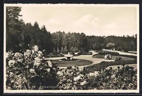 AK Allenstein /O.-Pr., Parkanlagen bei Jakobsberg