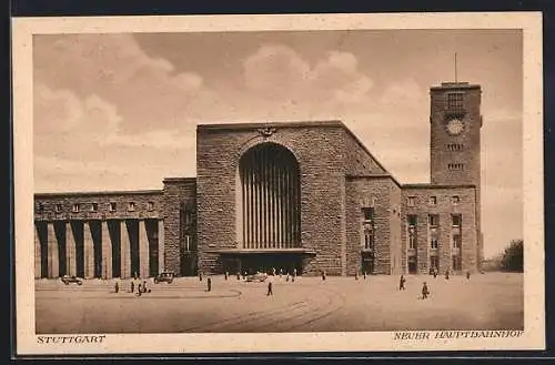 AK Stuttgart, Neuer Hauptbahnhof