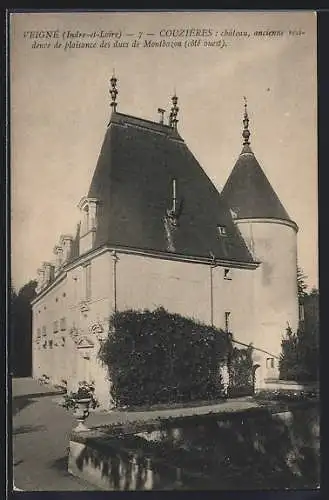 AK Veigné /Indre-et-Loire, Couzières, Château