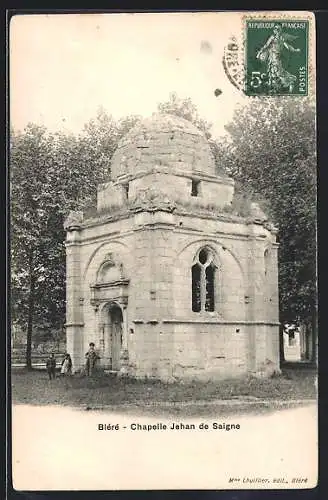 AK Bléré, Chapelle Jehan de Saigne