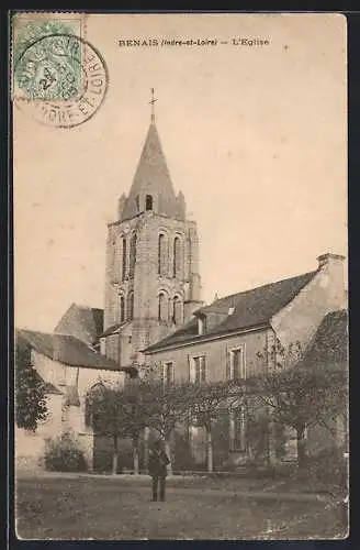 AK Benais /Indre-et-Loire, L`Eglise