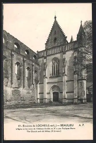 AK Beaulieu, L`Eglise et les restes de l`Abbaye