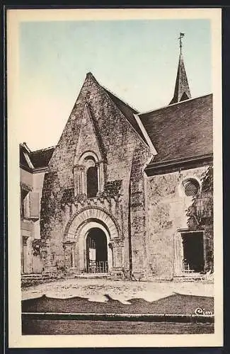 AK Vernou-sur-Brenne, L`Entrée de l`Eglise