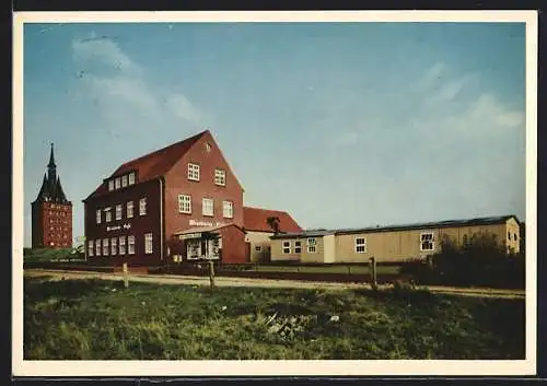 AK Wangerooge, Jugendherberge und Westturm-Café