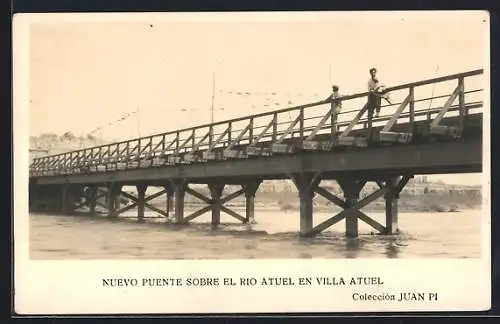 AK Atuel, Nuevo Puente sobre el Rio Atuel