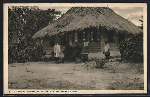 AK Sierra Leone, A typical Bungalow in the Colony