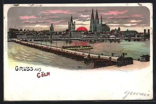 Lithographie Köln, Gesamtansicht