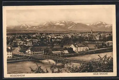 AK Rosenheim / Bayern, Neue Brücke