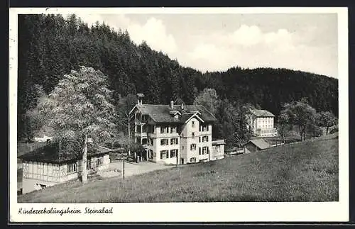 AK Steinabad, Blick zum Kindererholungsheim