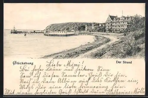 AK Glücksburg, Der Strand