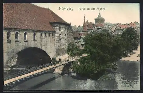 AK Nürnberg, Partie an der Pegnitz