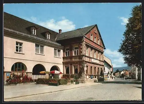 AK Weidenberg im Fichtelgebirge, Gasthof Zur Post