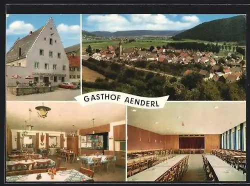 AK Töging / Altmühl, Brauerei-Gasthaus Aenderl, Gesamtansicht