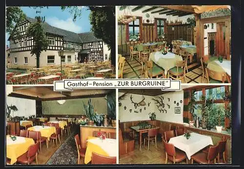 AK Frauenburg, Gasthof-Pension Zur Burgruine