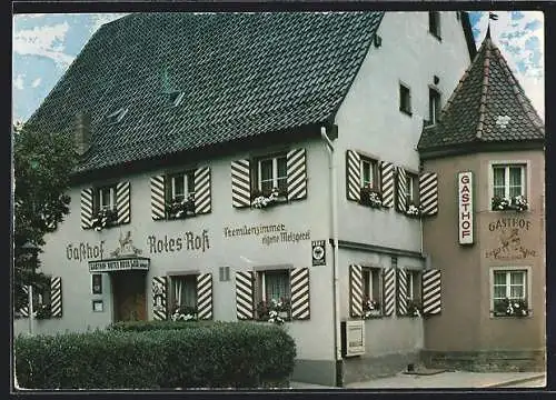 AK Heroldsberg, Hotel-Gasthof Rotes Ross, Hauptstrasse 10