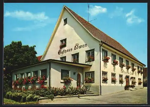 AK Frickingen / Bodensee, Gasthaus Löwen, Bes. Familie Sauter-Ganter