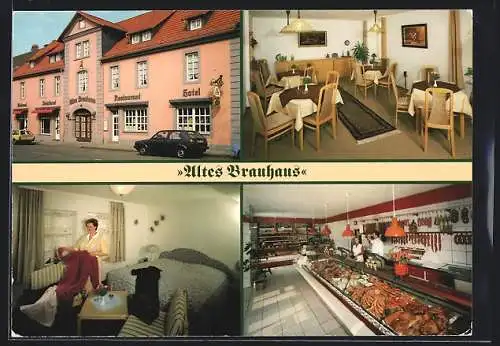 AK Königslutter, Hotel-Restaurant Altes Brauhaus, Bes. Familie Scheuner, Westernstr. 24