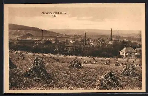 AK Hösbach-Bahnhof, Totale