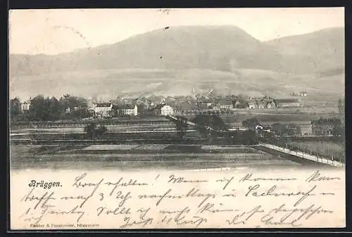 AK Brüggen / Leine, Teilansicht mit Kirche
