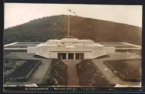 AK Hartmannswillerkopf, Monument national érigé à nos soldats morts pour la France