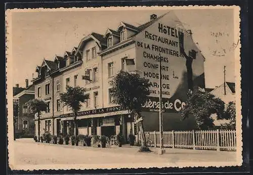 AK Saint-Louis /Ht-Rhin, Hotel-Restaurant de la Frontiere