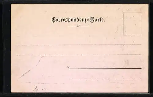 AK Aus der Mappe des kleinen Moritz - Bade nie in der Tinte