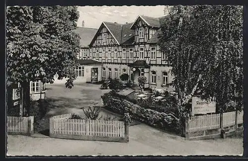 AK Hedemünden an der Werra, Hotel Rappenhof, Bes. Fritz Bolte