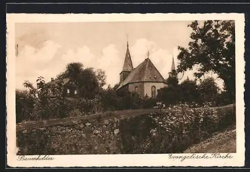 AK Baumholder, Blick auf die Evangelische Kirche