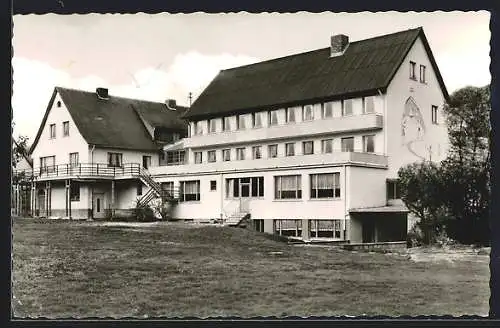 AK Wüstensachsen, Kinderkurheim Dr. Ewald mit Garten