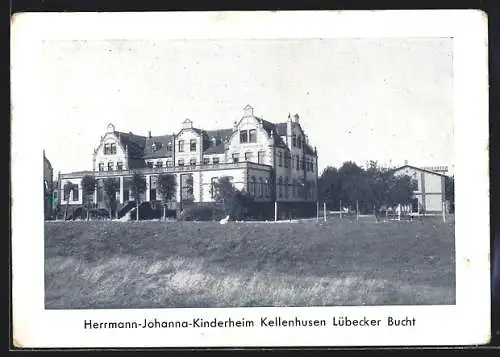 AK Kellenhusen /Lübecker Bucht, Das Hermann-Johanna-Kinderheim