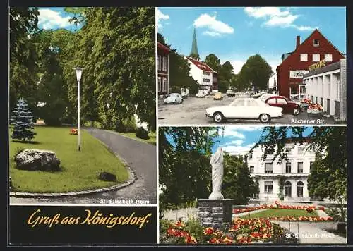 AK Königsdorf, St.-Elisabeth-Heim, Aachener Strasse