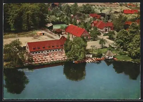 AK Neukloster-Buxtehude, Hotel-Restaurant-Café Klosterkrug v. Werner Beckmann