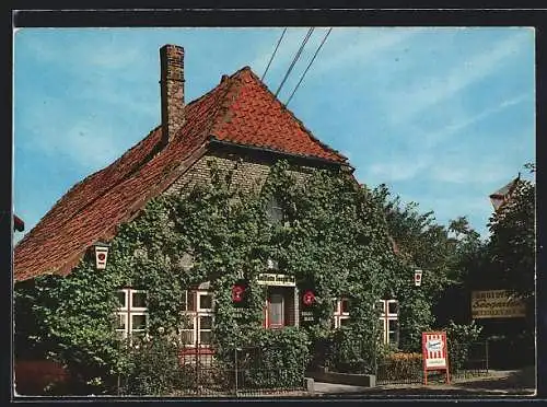 AK Orth /Fehm., Die Gaststätte Seegarten-Seglerheim, Inh. Friedrich Jark