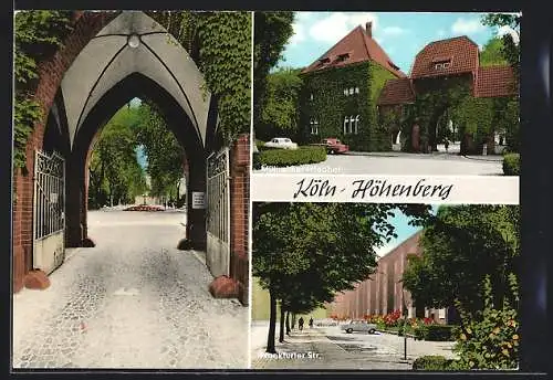 AK Köln-Höhenberg, Der Mülheimer Friedhof, Frankfurter Strasse