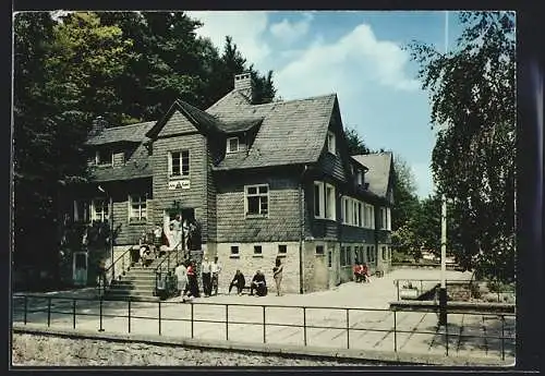 AK Edersee, Jugendherberge Hohe Fahrt am Waldrand