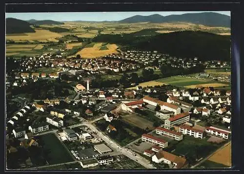 AK Wolfhagen /Kassel, Ortsansicht vom Flugzeug aus